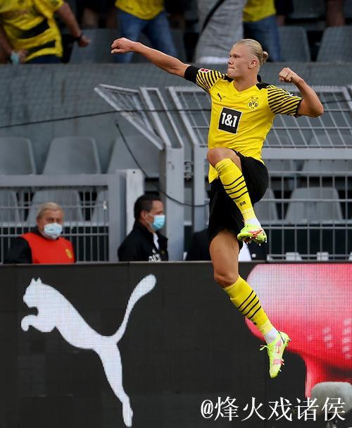 德甲-哈兰德进球阿什拉夫双助 多特蒙德4-0大胜法兰克福